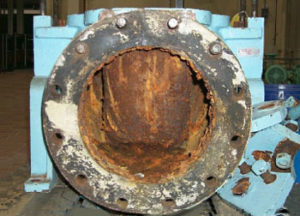 Corroded Pump Impacts Efficiency